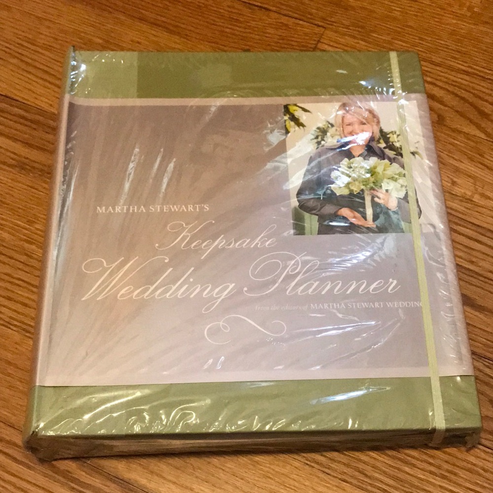 Martha Stewart Wedding Planning book